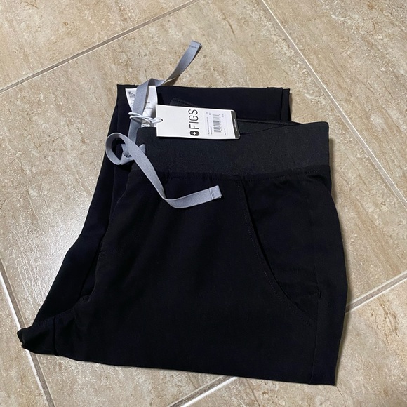 FIGS black zamora joggers Small - Picture 6 of 6